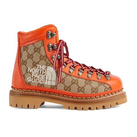 gucci and the north face collab|The North Face Gucci boots.